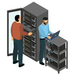 rackeo y configuración