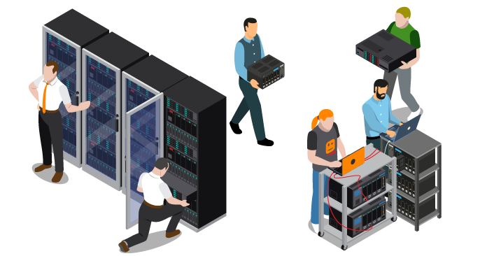 armado y organizacion de rack